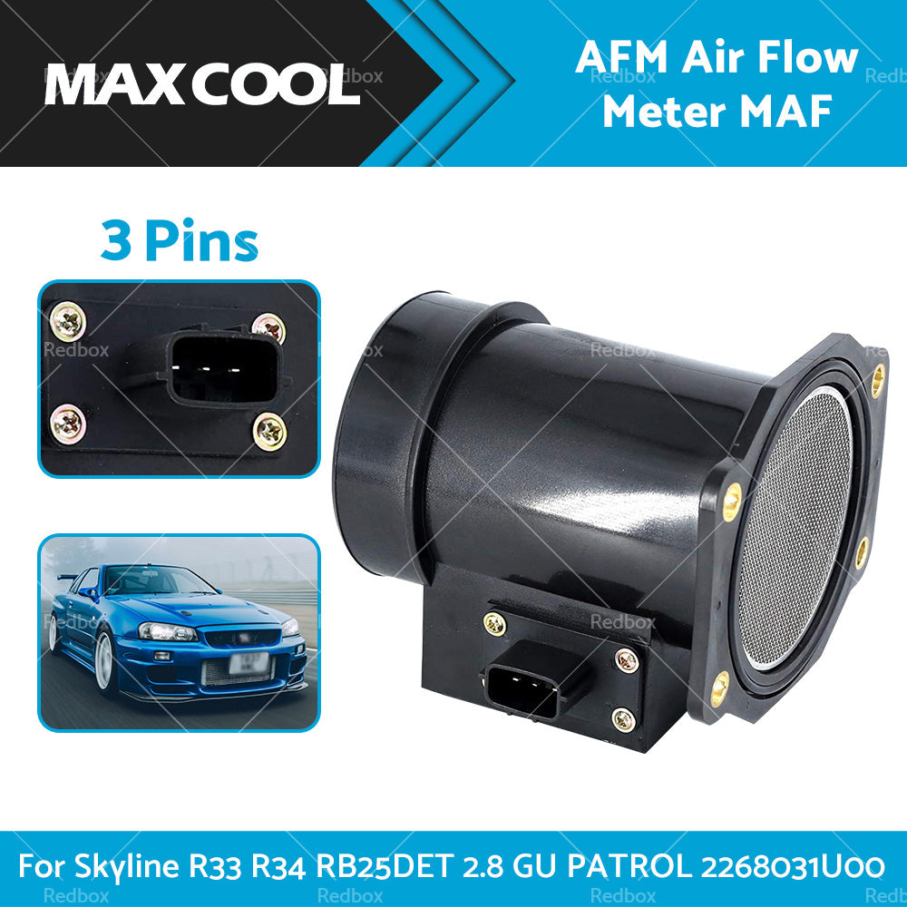 2268031U00 AFM Air Flow Meter MAF Fits for Skyline R33 R34 RB25DET 2. 8 GU PATROL-0