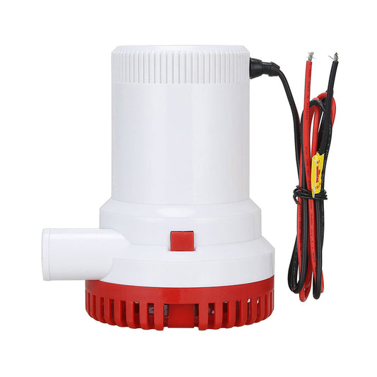 2000 GPH 12v Boat Marine Plumbing Bilge Water Pump Submersible Electric Pump-0