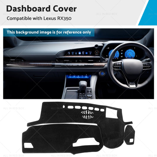 Non-Slip Dash Mat Suitable For Lexus RX RX350 2021-2022 With HUD Dashboard Cover-0