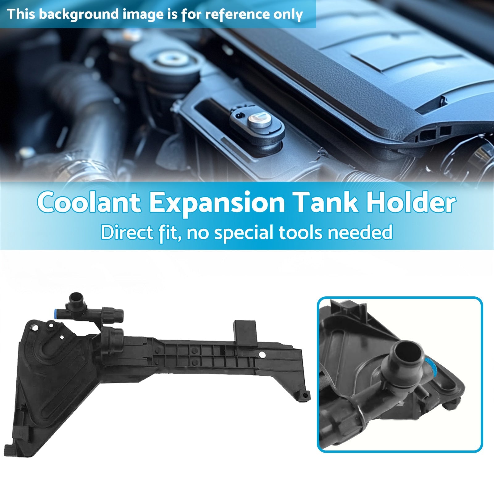 Coolant Expansion Tank Holder Suitable For BMW E46 98-07 Z4 03-09 17111436250-2