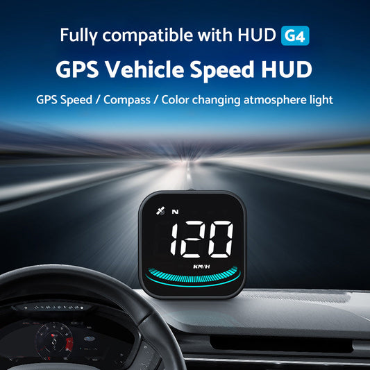 Digital Speedometer Universal GPS HUD Head-Up Display Suitable For Car With MPH & Overspeed Alarm-1