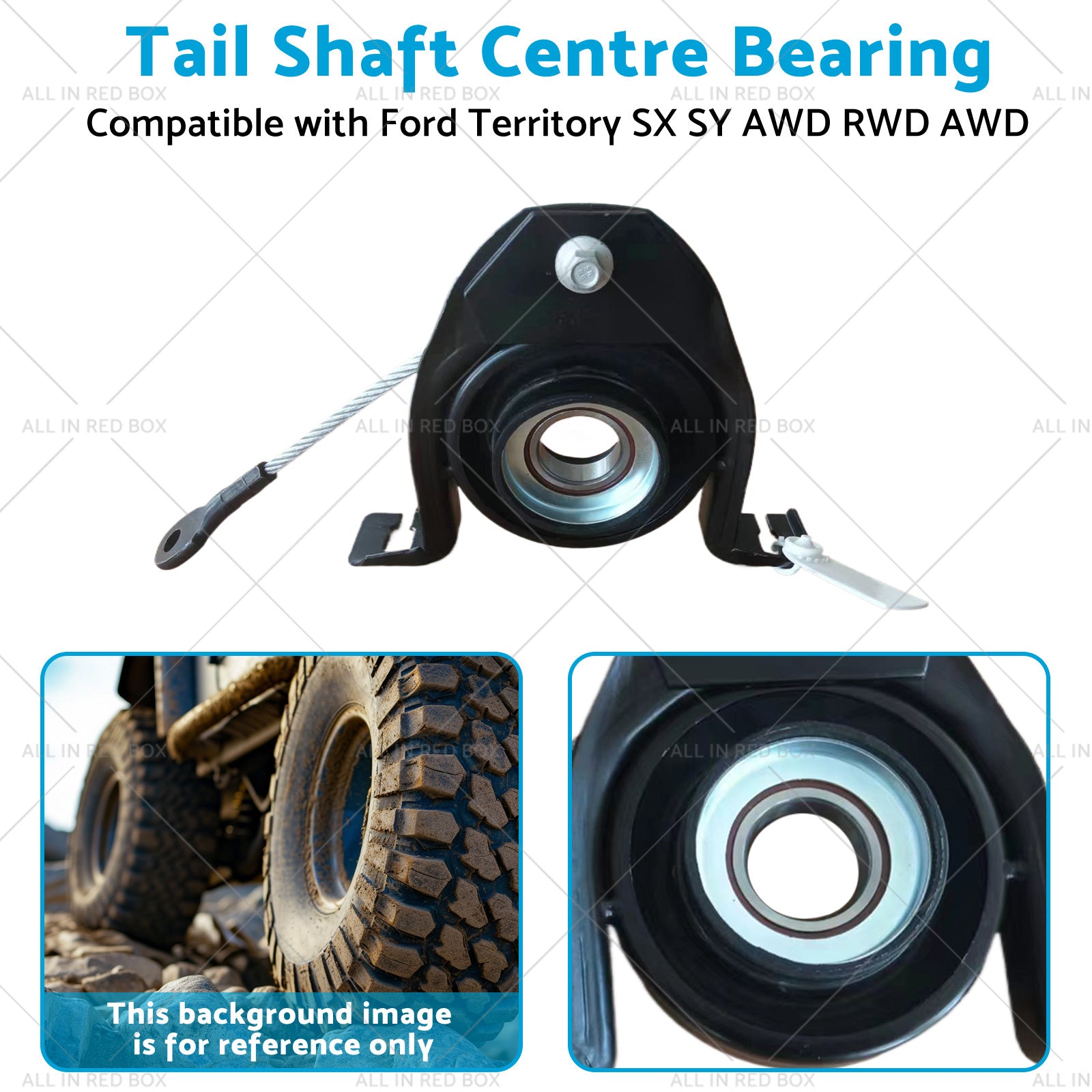 Tail Shaft Centre Bearing Suitable for 04-11 Ford Territory SX SY AWD RWD AWD-3