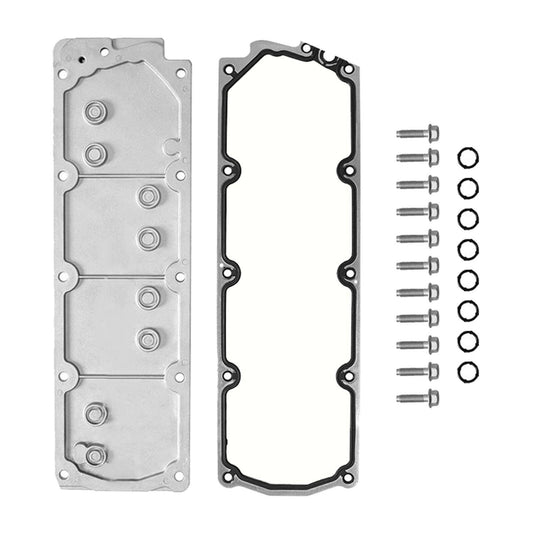 Engine Valley Cover Kit with Gasket Suitable For GMC Silverado SUV LS2 2007-2013-1