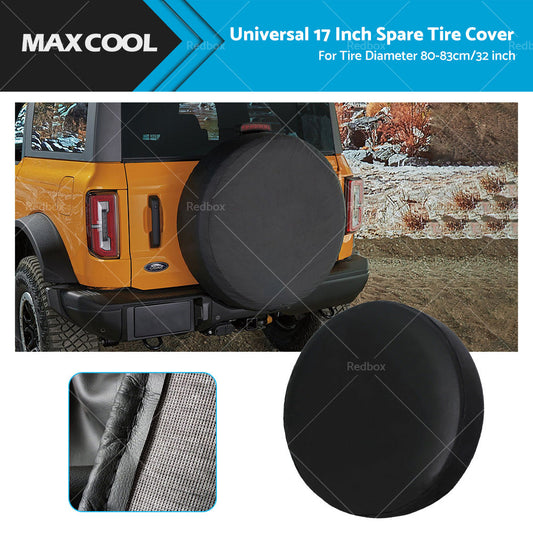 17 Inch Spare Wheel Cover Vinyl 4x4 Tire Covers for 80-83cm or 32 inch  Tyre Diameter-0