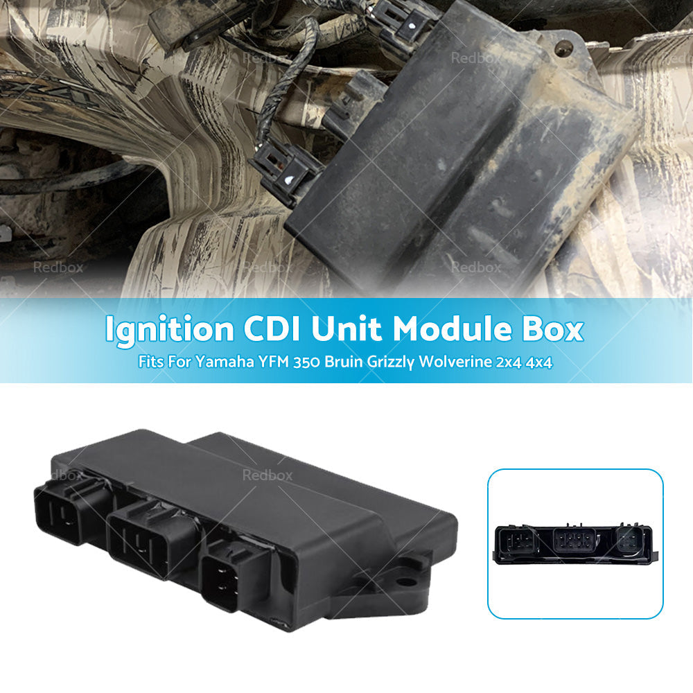Ignition CDI Unit Module Box Fits For Yamaha YFM 350 Bruin Grizzly Wolverine-2