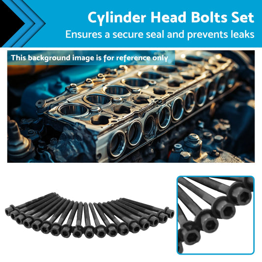 Cylinder Head Bolts Set Suitable For Mitsubishi QE Triton MQ MR 2015-on 4N15-1