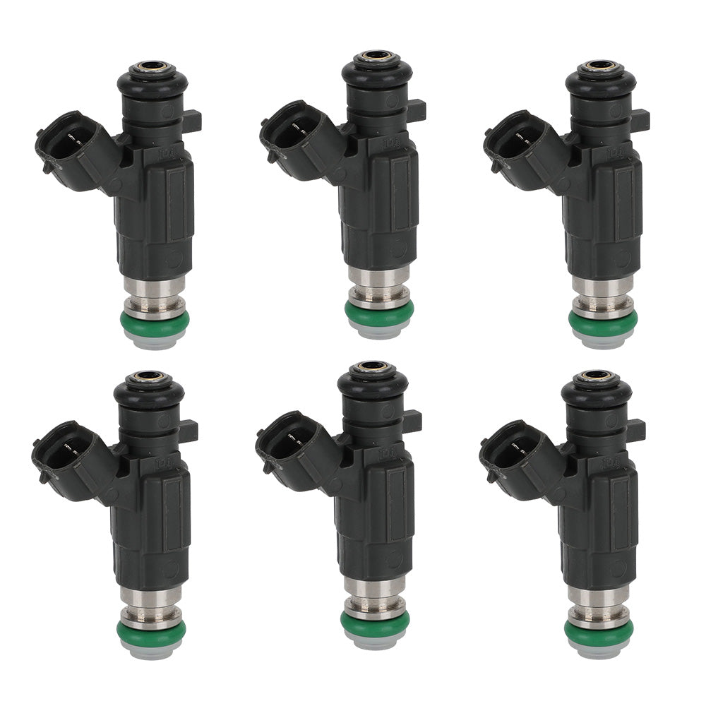 Fuel Injectors 6x Suitable For Holden Rodeo RA 3.5L V6 2003-2006 JECS FBJC100-0