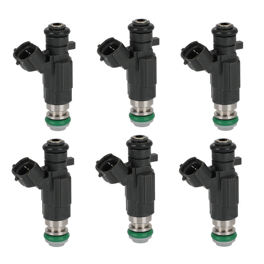 Fuel Injectors 6x Suitable For Holden Rodeo RA 3.5L V6 2003-2006 JECS FBJC100-0