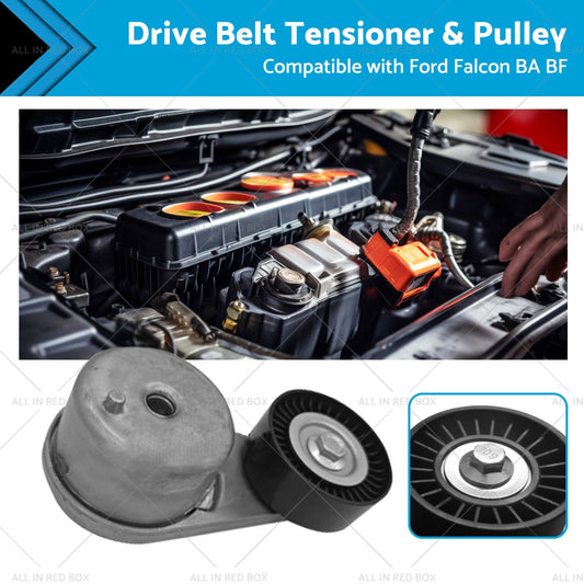 Drive Belt Tensioner  and  Pulley Suitable for BA6B209A Ford Falcon BA BF FG SX SY-0
