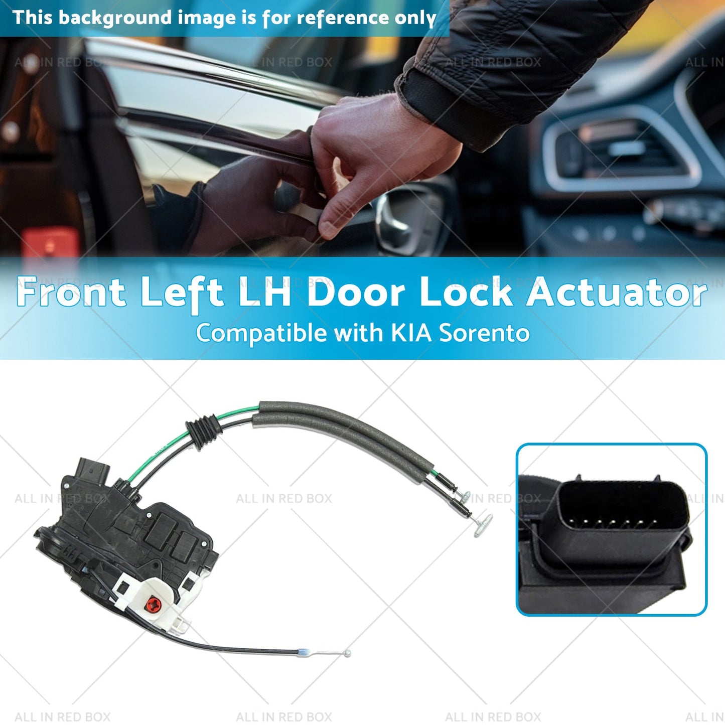 813102P000 Front Left LH Door Lock Actuator Suitable for KIA Sorento 2011-2015-2