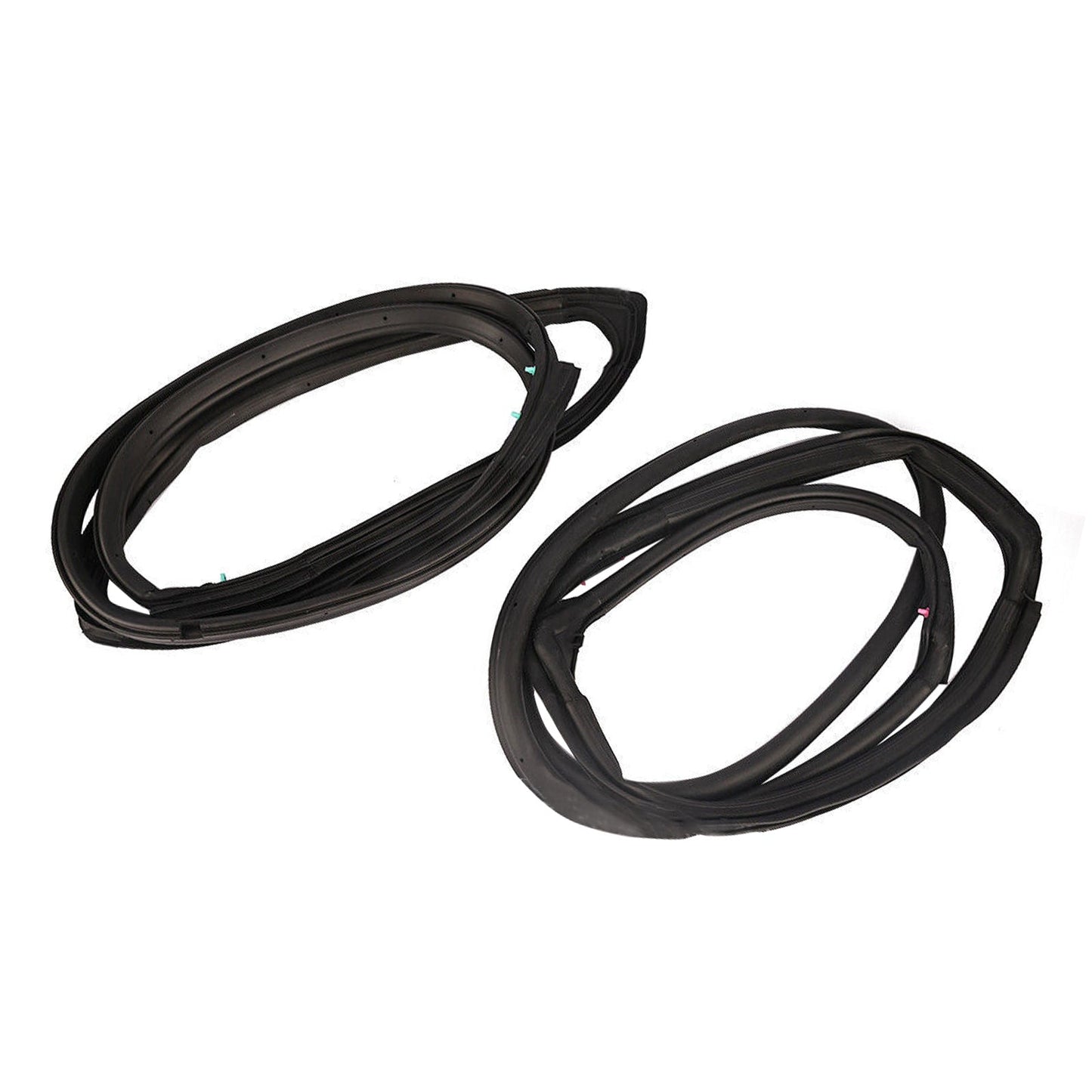 2x Front Door Weatherstrip Gasket Seals Suitable For Jeep Wrangler JK 2007-2018-4