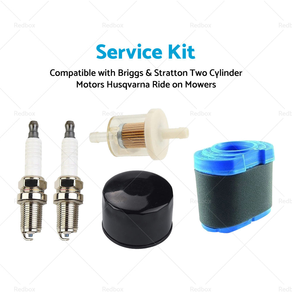 Service Kit Suitable For Briggs  and  Stratton Two Cylinder Motors Husqvarna Mowers-1