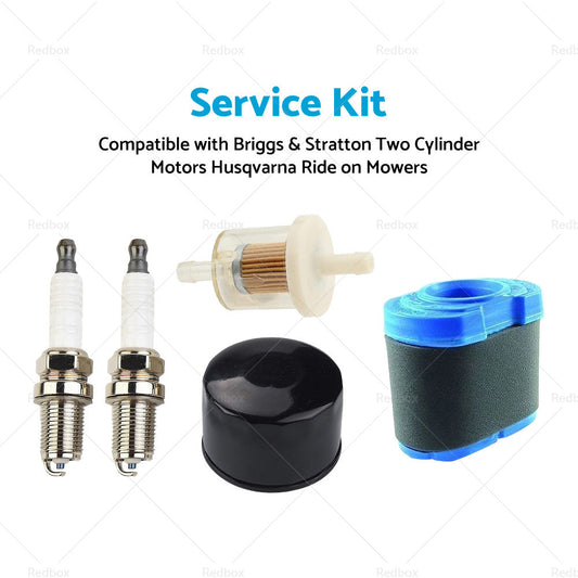 Service Kit Suitable For Briggs  and  Stratton Two Cylinder Motors Husqvarna Mowers-1