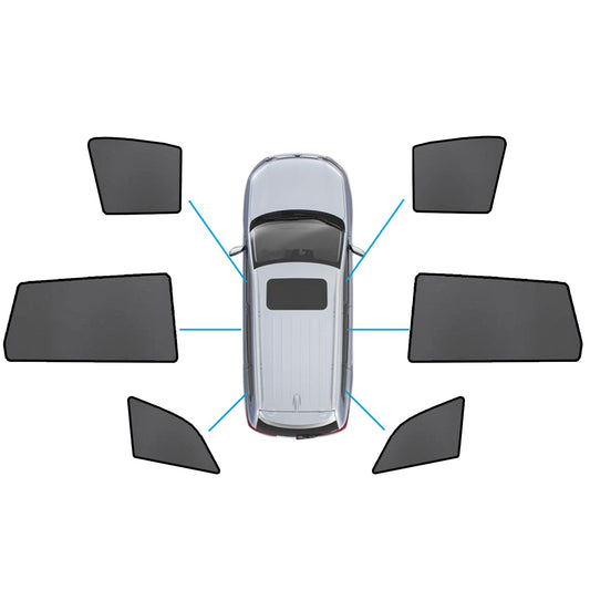 Magnetic Mesh Sun Blind Shades Suitable for Audi Q7 4LB 06-15 On Front/Rear-0