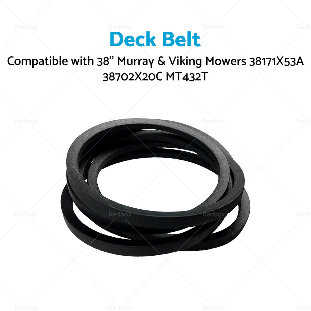 Deck Belt Suitable For 38inch Murray  and  Viking Mowers 38171X53A 38702X20C MT432T-1