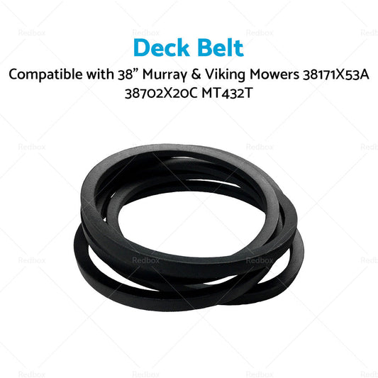 Deck Belt Suitable For 38inch Murray  and  Viking Mowers 38171X53A 38702X20C MT432T-1