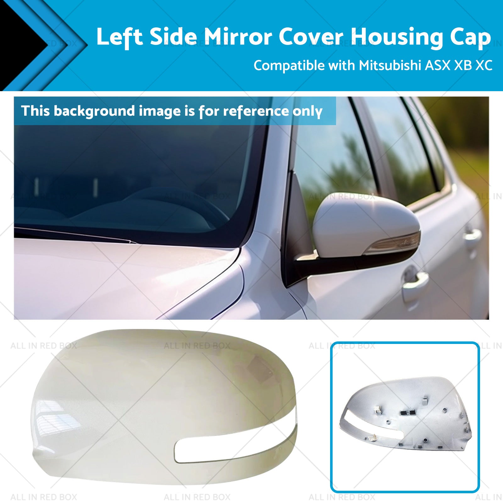 Left Mirror Cover Housing Cap Suitable for Mitsubishi ASX XB XD XE XC 12-20-0
