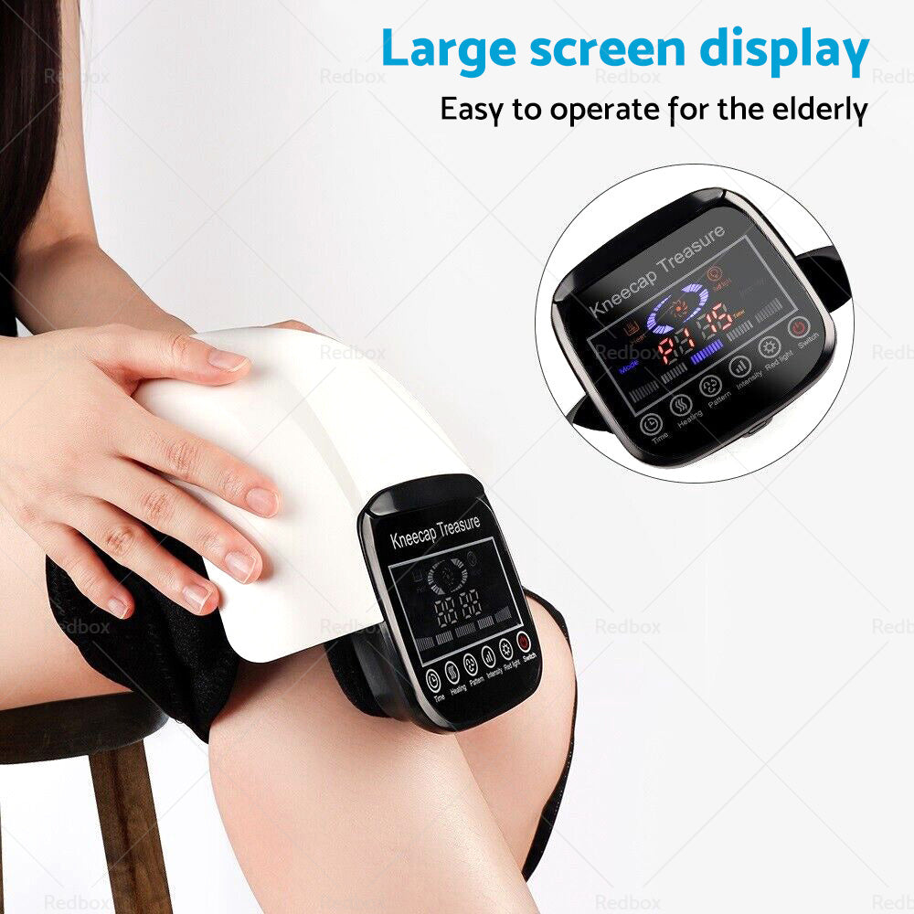 Electric Knee Massager Smart Infrared Heating Therapy Machine Relief Elbow Pain-3