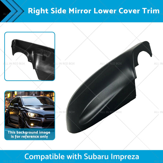 Right Mirror Lower Cover Trim Suitablefor 16-23 Subaru Impreza Forester Outback-1