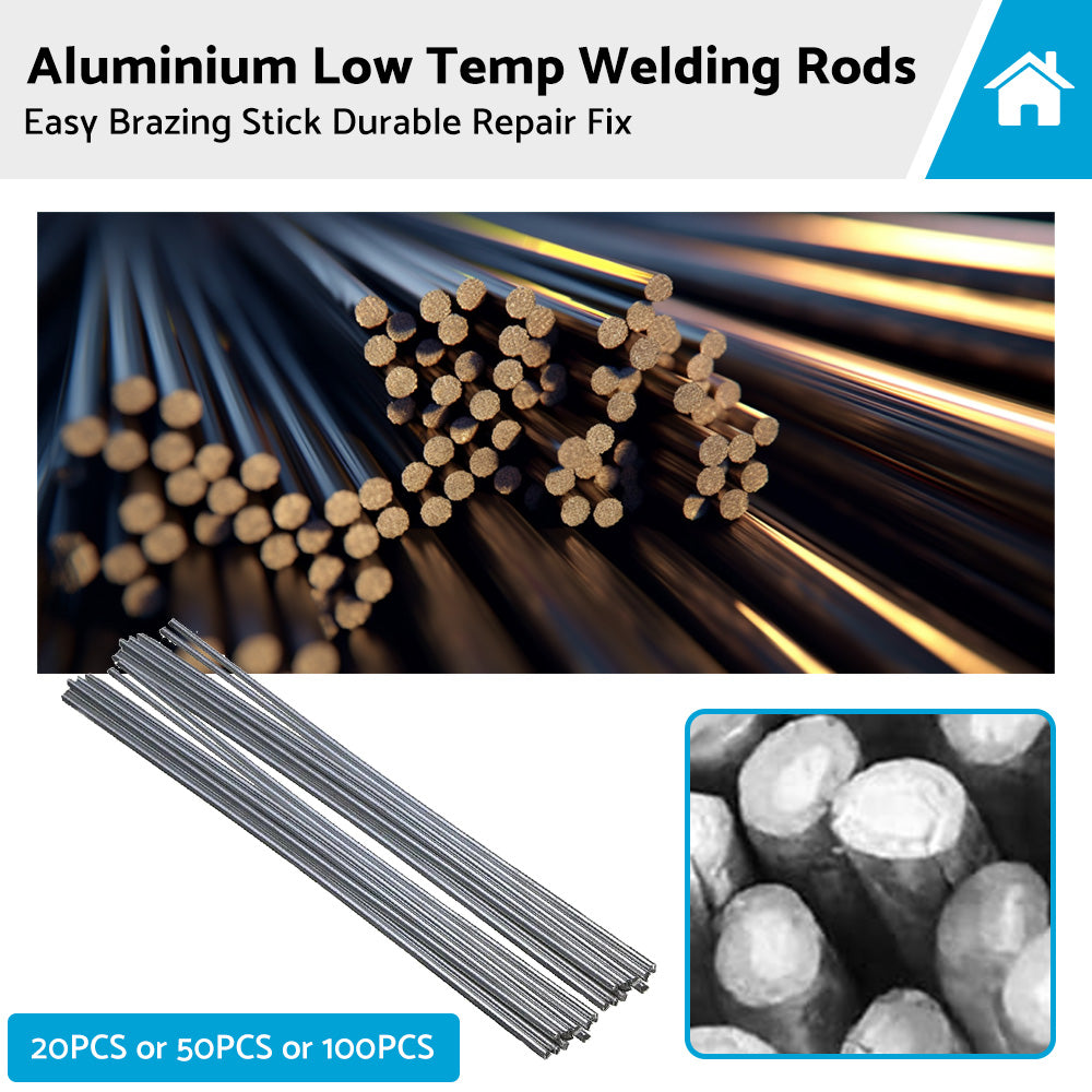 Aluminium Low Temp Welding Rods Easy Brazing Stick Durable Repair Fix-0
