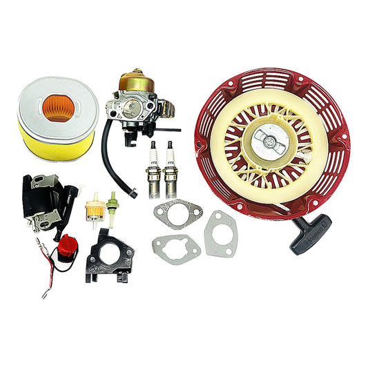Carburetor, Ignition Coil, Spark Plug, and Air Filter Suitable For Honda GX340 / GX390 11HP or 13HP-0