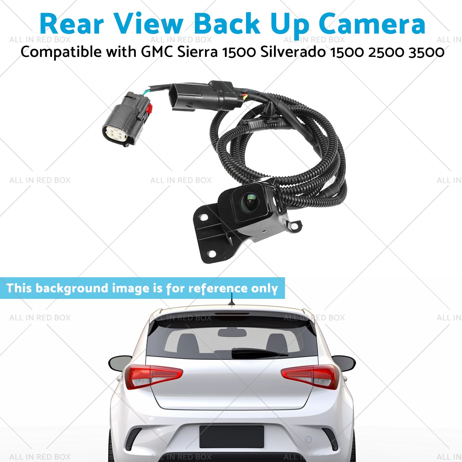Rear View Camera Suitable for 11-14 GMC Sierra 1500 Silverado 1500 2500 3500-4