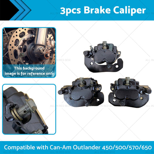 Front  and  Rear Brake Caliper Set for Can-Am Outlander 450 500 570 650 800 850 1000-1