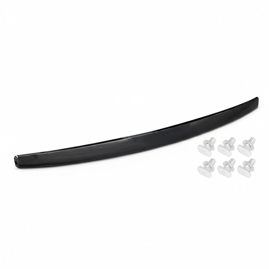 Black Chrome Front Bonnet Hood Trim Line Suitable For Isuzu D-Max & MU-X-0