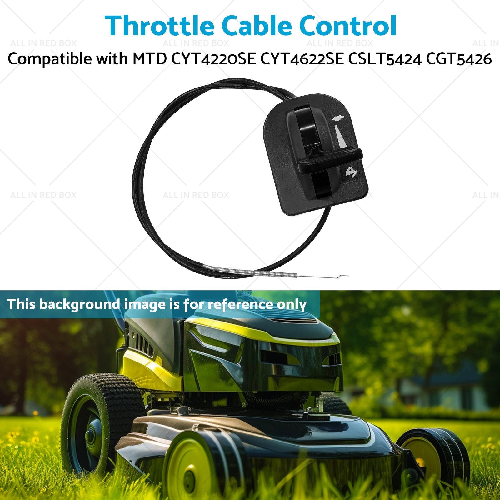 Throttle Cable Control Suitable For MTD Cub Cadet XT2-LX42 XT2-LX46 XT2-LX50-3