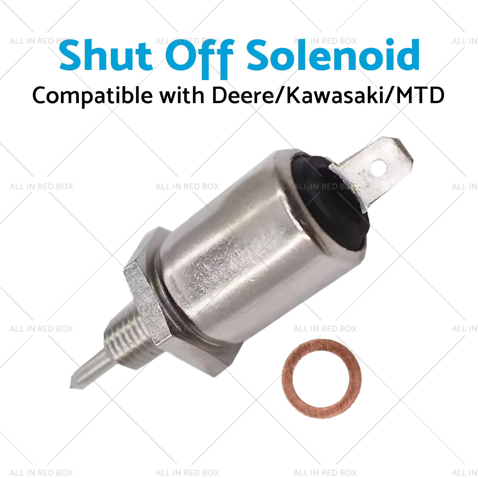 Shut Off Solenoid Suitable for Deere or Kawasaki or MTD 21188-2011 and M138477 X475-4