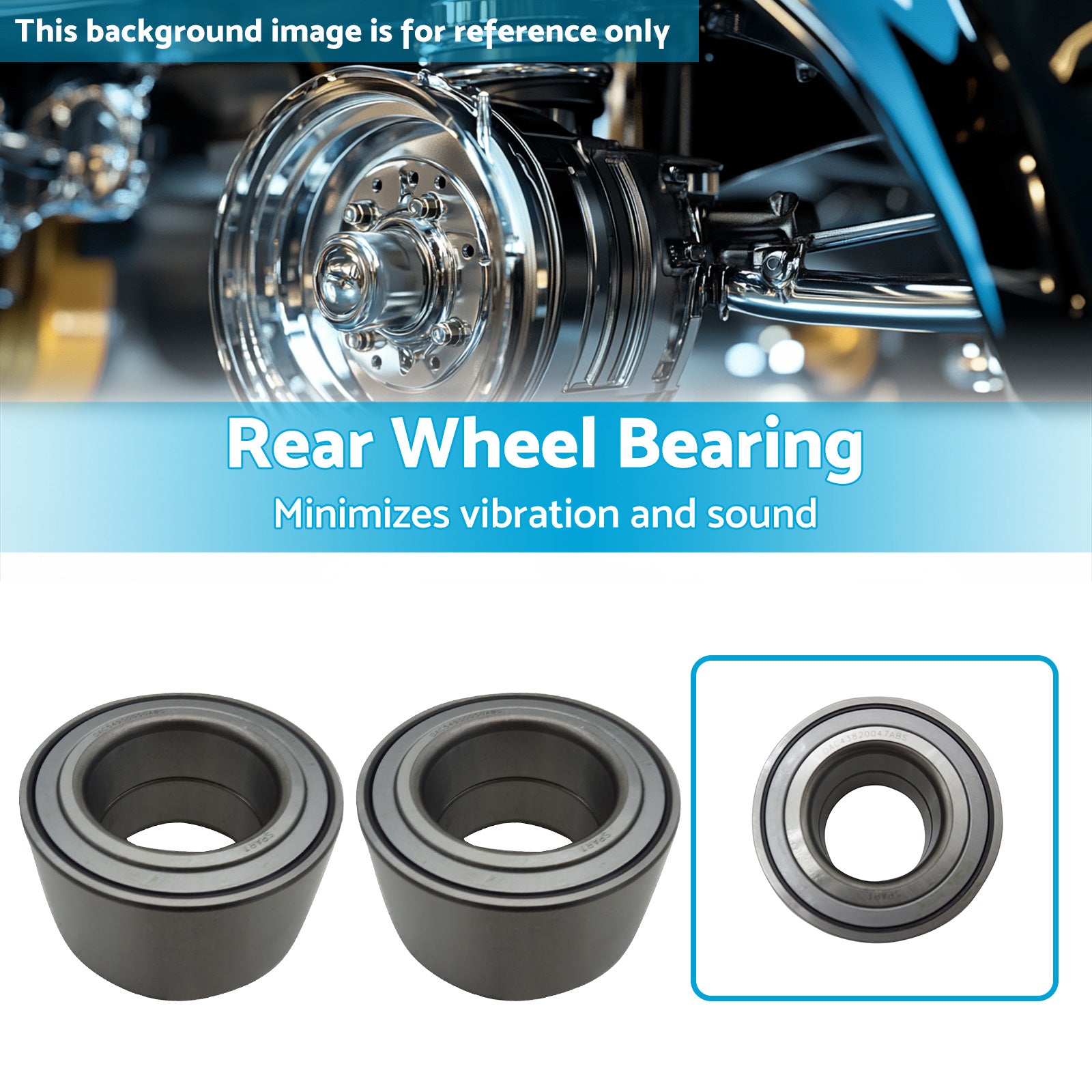 2x Rear Wheel Bearing Suitable For Holden Commodore VE VF HSV Sedan Ute Wagon-2