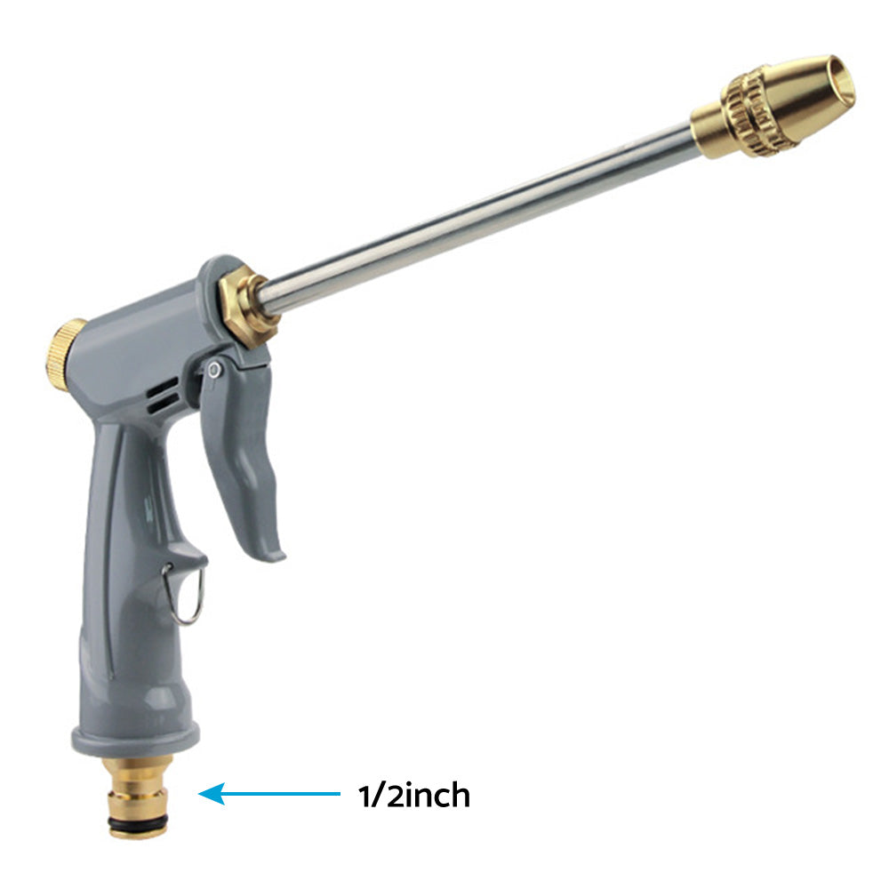 High Pressure Water Hose Nozzle Long Spray Nozzle Garden Hose Garden Car Wash-5