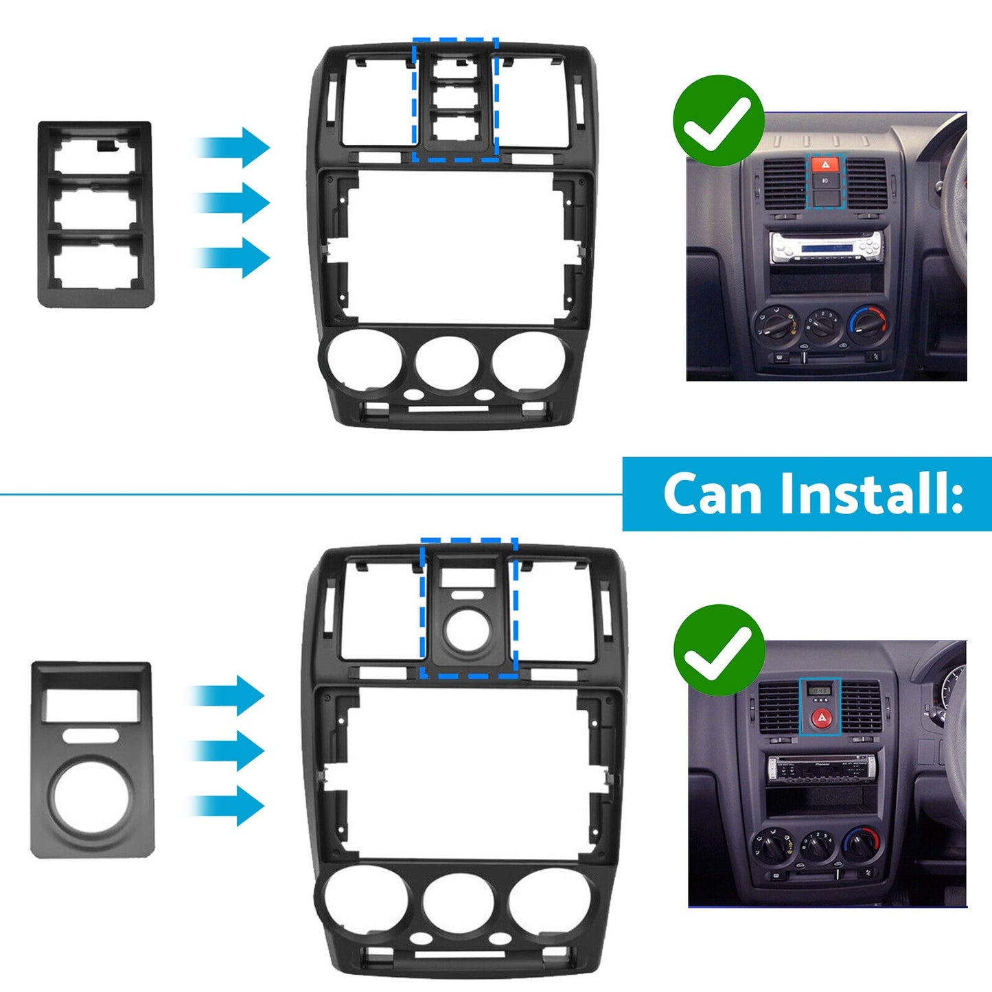 32GB 9in Car Radio Stereo Apple Android 13 w or Cam For Suitable for Hyundai Getz-3