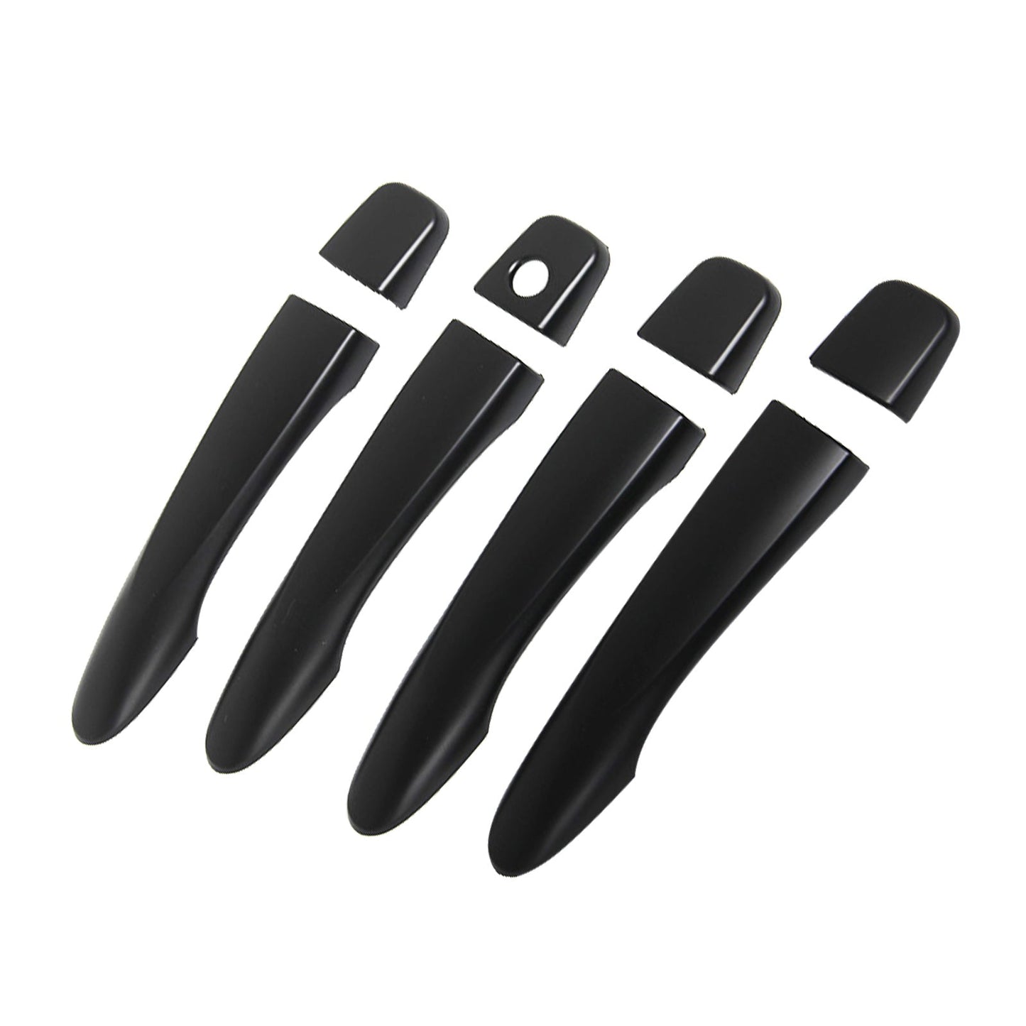 4x Remote Key Door Handle Covers Suitable for Nissan Navara D40 2005-2015 ST-2