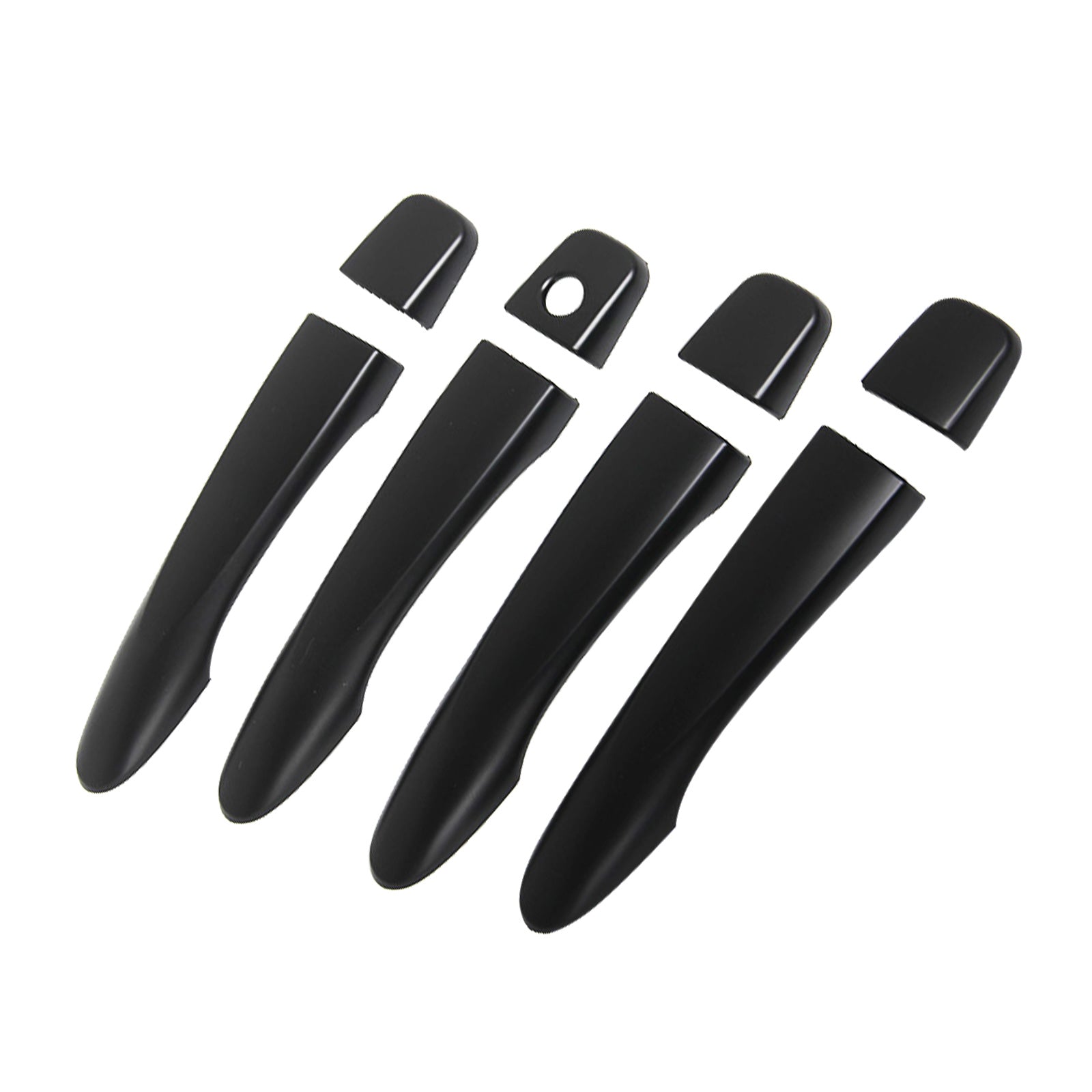 4x Remote Key Door Handle Covers Suitable for Nissan Navara D40 2005-2015 ST-2