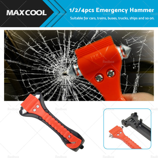 Car Emergency Hammer Window Glass Breaker Seat Belt Cutter Safety Escape Tool-0