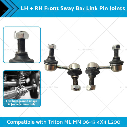LH  RH Front Sway Bar Link Pin Joints Suitable for MN Triton ML 06-13 4X4 L200-1