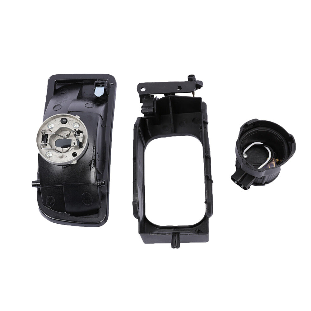 2PCS Fog Lights Driving Spot Lamps Black Housing Fits For BMW 92-98 E36 3 Series-4