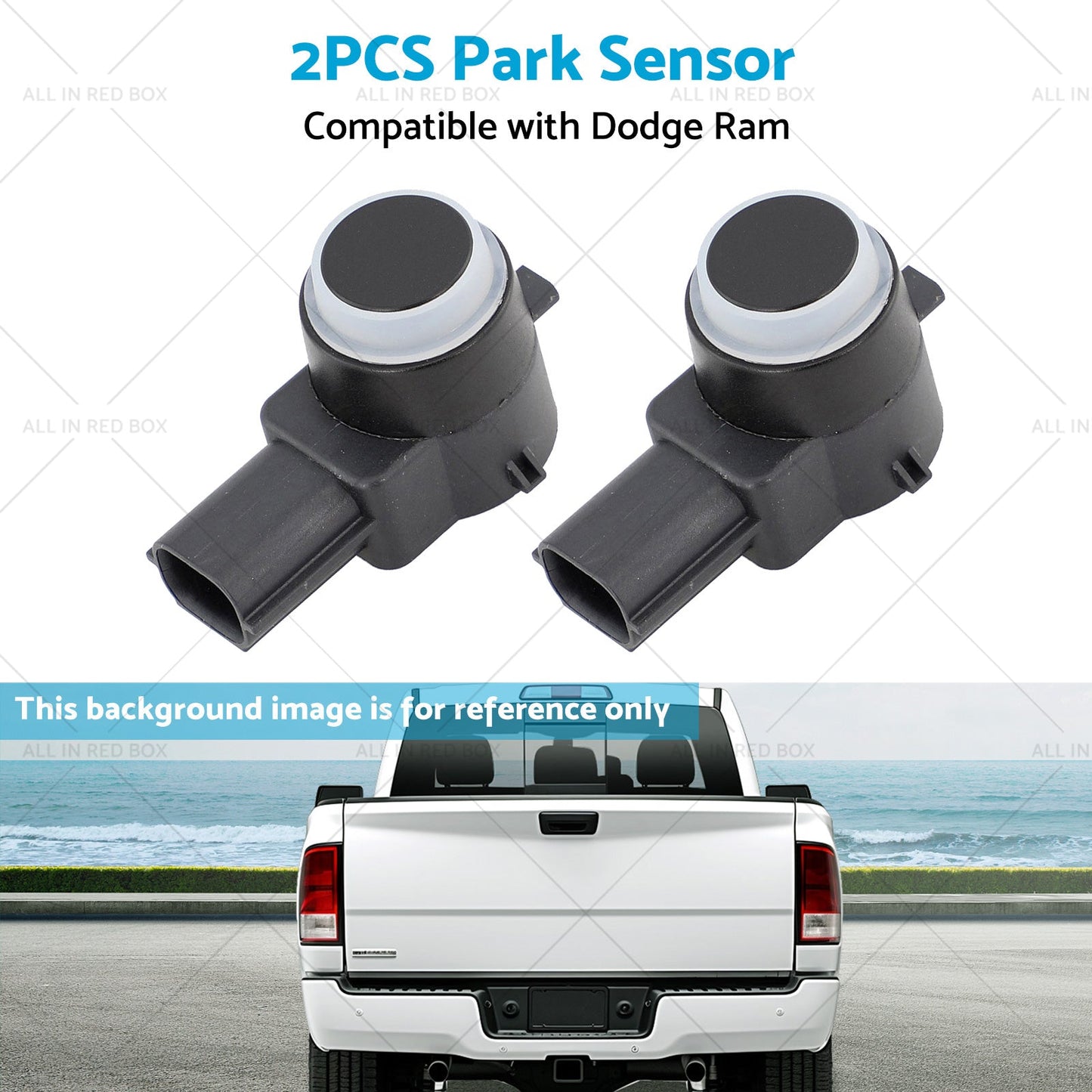 1EW63TZZAA 2x Park Sensor Suitablefor 09-18 Dodge Ram Chrysler 300 Dodge Journey-4