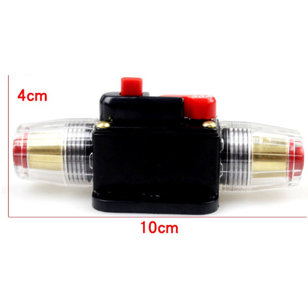 2 PCS AMP Circuit Breaker Dual Battery IP67 Waterproof 12V 24V Fuse Manual Reset-4