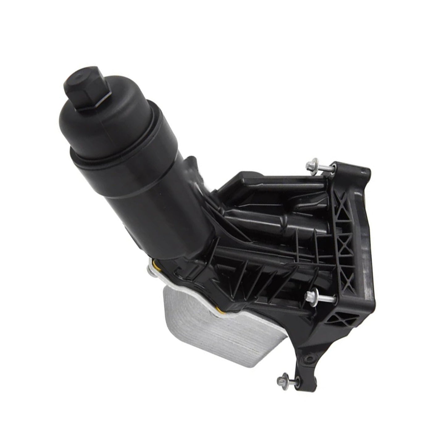 Black Engine Oil Cooler Filter Housing Suitable For BMW F20 / F22 / F30 / G30 / G32-2