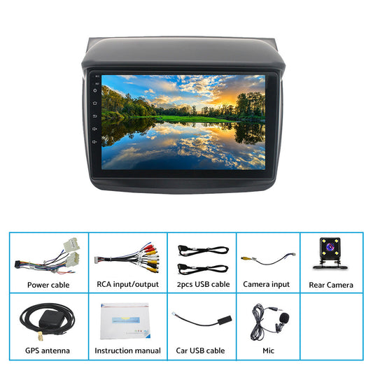 16GB Car Radio Navi GPS BT Android Suitable For Mitsubishi Triton ML MN KA KA-0