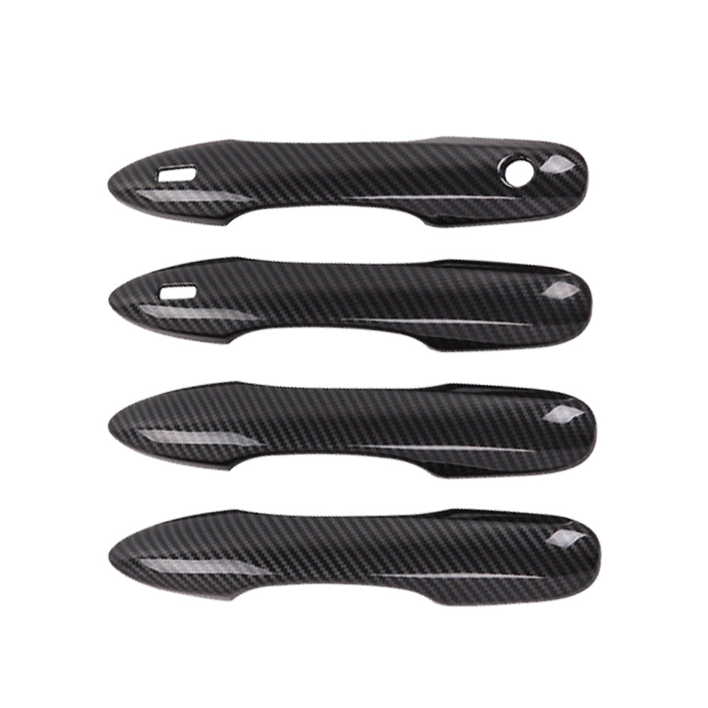 Carbon Fiber Door Handle Cover  and  Bowl Cup Surround Kit Suitable For Toyota Camry-2