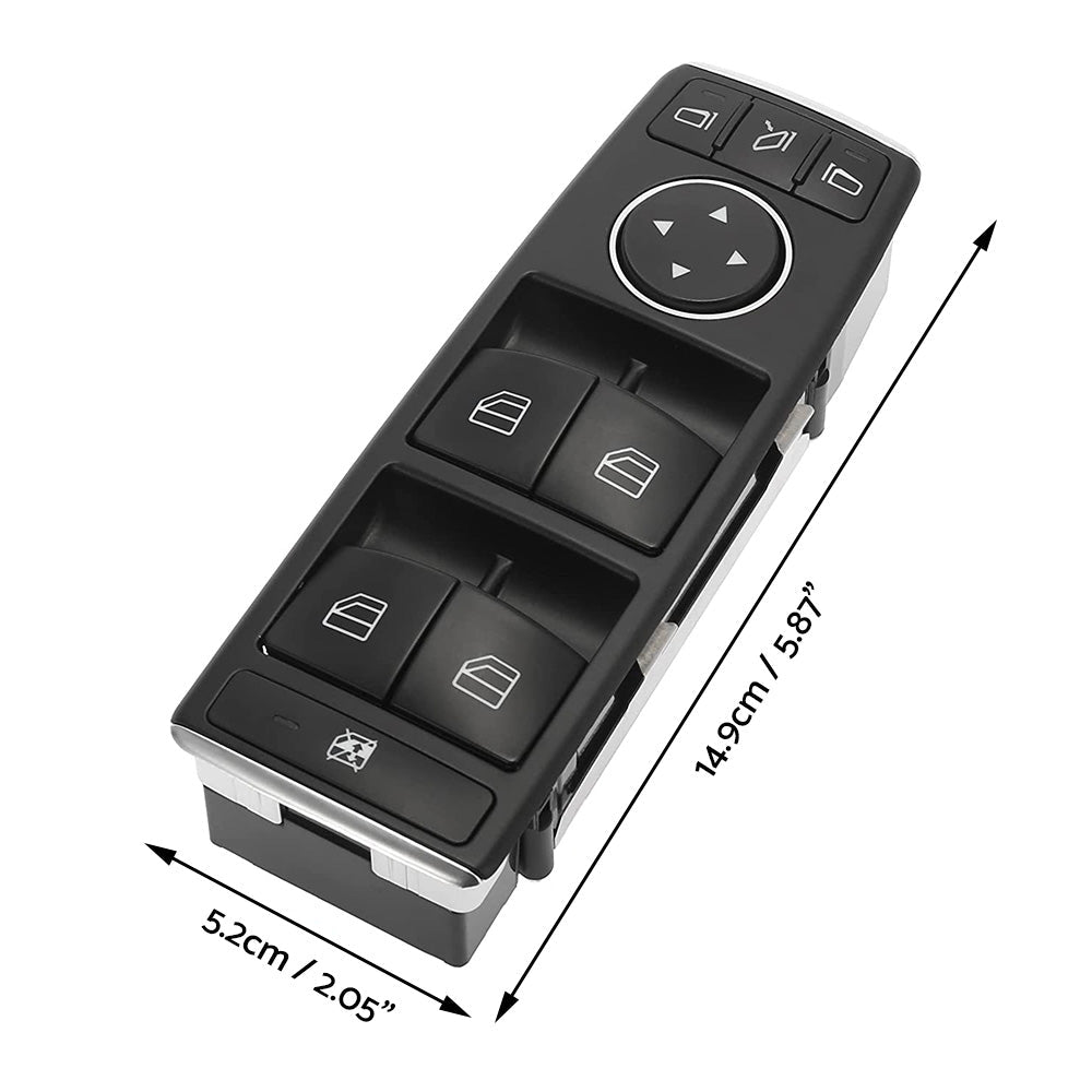 Master Power Window Switch Suitable For Mercedes W176 / W246 / X166 / W166 A1669054400-2
