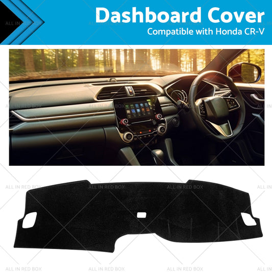 Dashboard Cover Pad Carpet Dash Mat Suitable for Honda CR-V CRV 2023 Without HUD-0