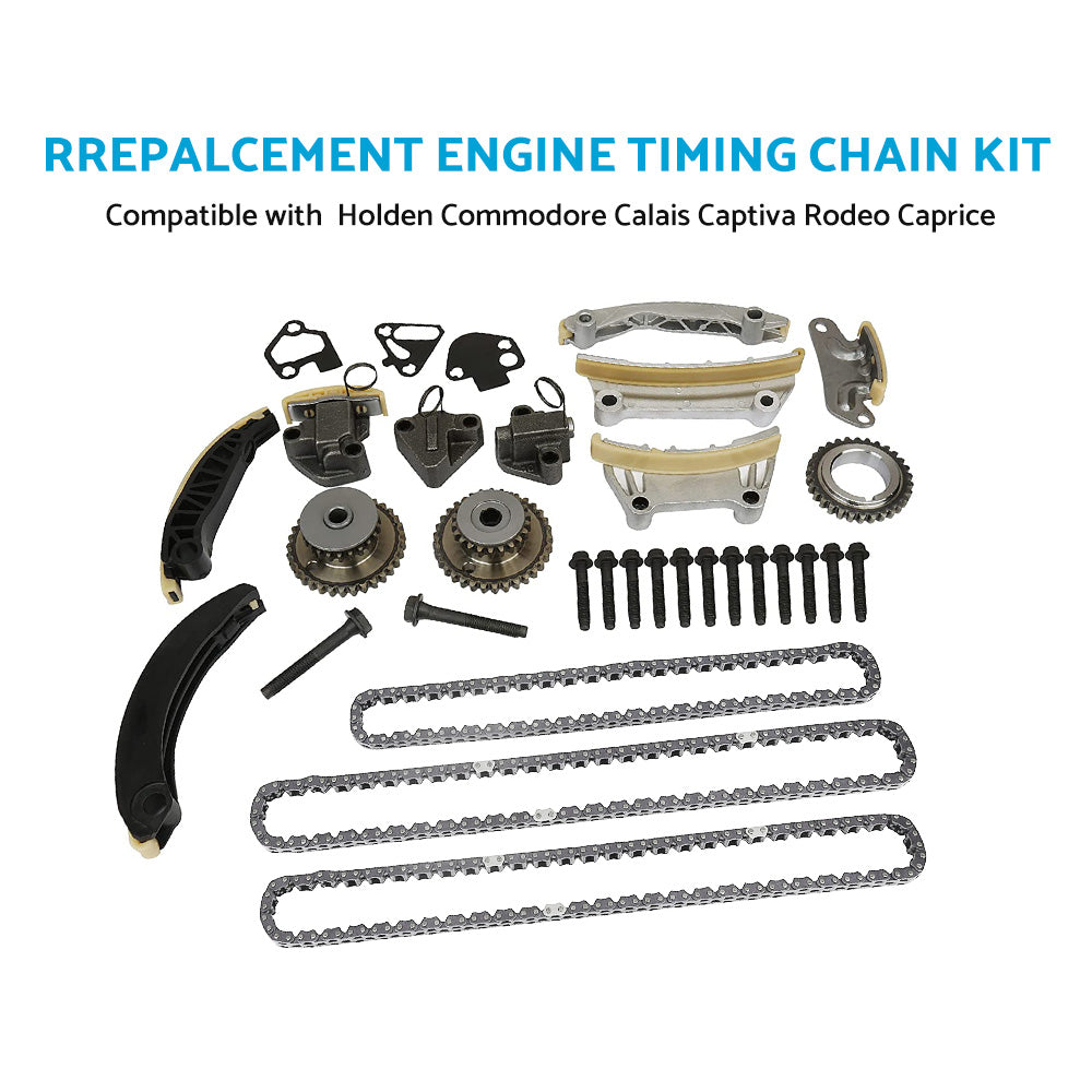 Timing Chain Kit  and  Gears fit for Holden Commodore VZ VE VF 3. 6L LY7 LE0 LW2 LWR-3