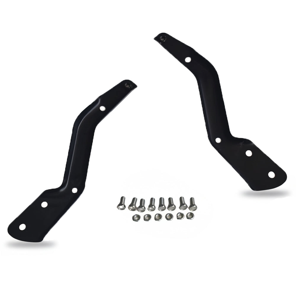 Chrome Rear Step Bumper Bar With Brackets Suitable For Toyota Hilux 2005–2015-2