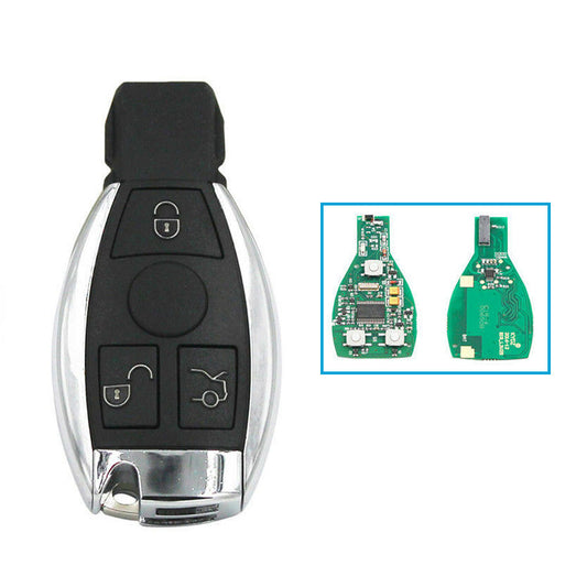 3 Buttons 433MHz Remote Car Key Suitable For Mercedes-Benz A-Class / E-Class / S-Class / G-Class / CLK / SLK / ML-Class 1997-2015-1