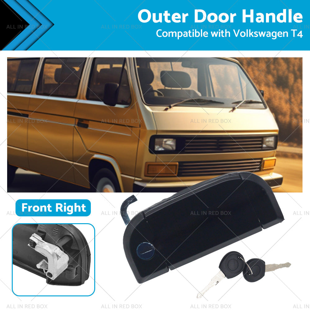 Front Right Outer Door Handle with Keys Suitable for VW T4 1990-2003 701837206-0
