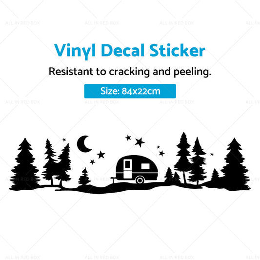 Mountains Adventure Vinyl Decal Sticker Suitable ForCamper Van Motorhome Caravan-1